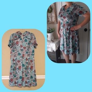 Vintage 1970s Plus size Dress